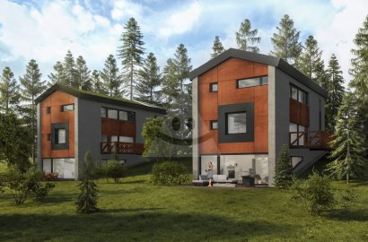 Investment apartment in a design cottage A3, Rezidencia Hrabovo, Ružomberok