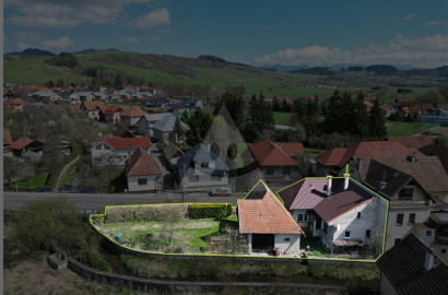Original 2-bedroom house for sale, Liptovská Teplá