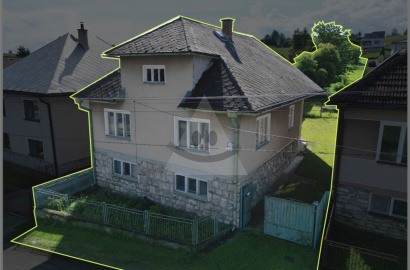 Rodinný dom s veľkým pozemkom v obci Liptovské Sliače – časť Vyšný Sliač