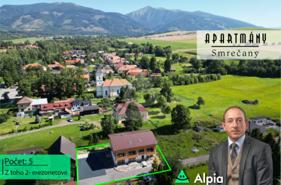 Apartmány na predaj, Smrečany, Liptovský Mikuláš
