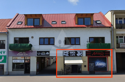 Komerčné priestory v centre mesta – Zvolen, ul. T. G. Masaryka