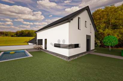 Moderný rodinný dom vo Zvolenskej Slatine /131 m2/